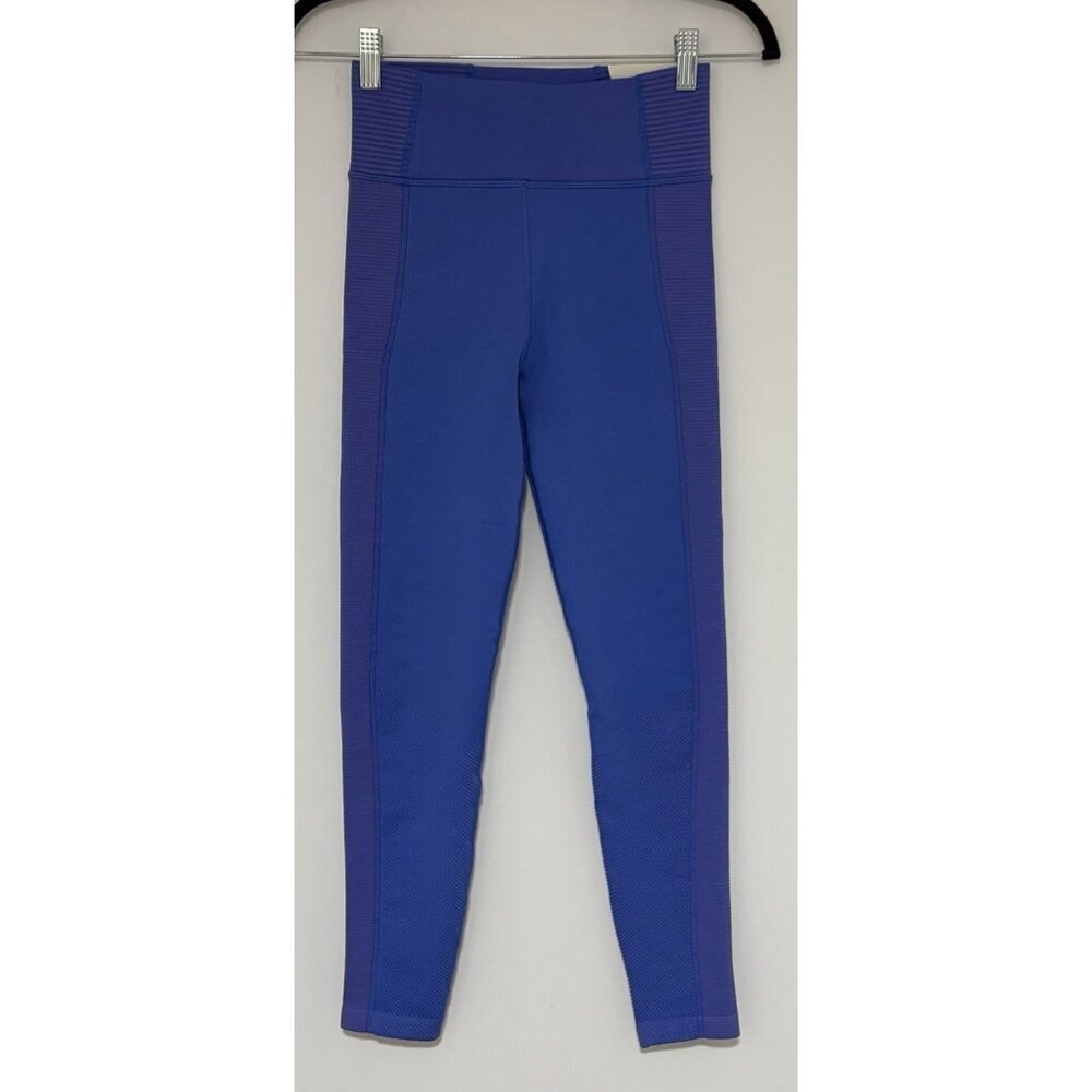 Offline By Aerie Seamless 7/8 Hi Rise Blue Pink Women’s Leggings Size XS NWT